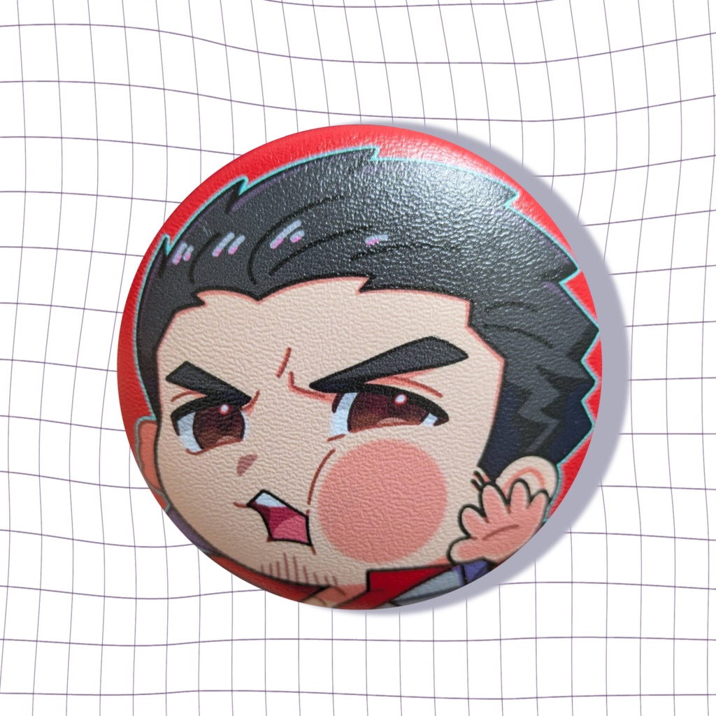 ぷにぷに缶バッジ(桐生一馬)