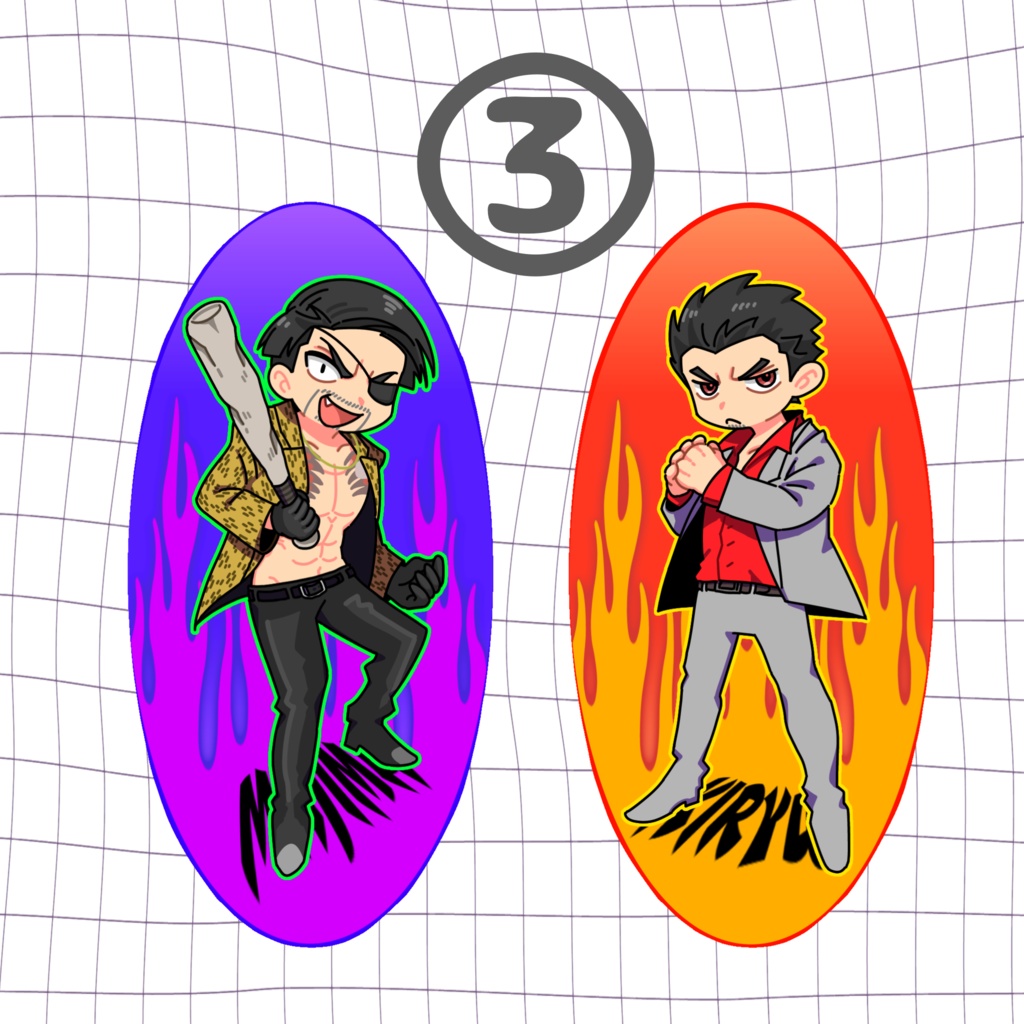 真桐シール(3種類)