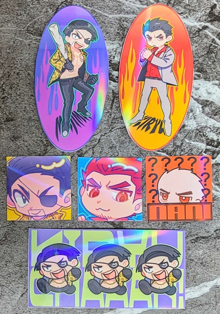 真桐シール(3種類)