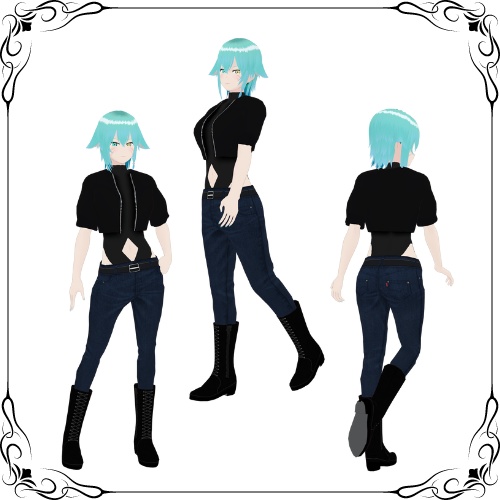 【無料】衣装テクスチャセットver.1【VRoid】