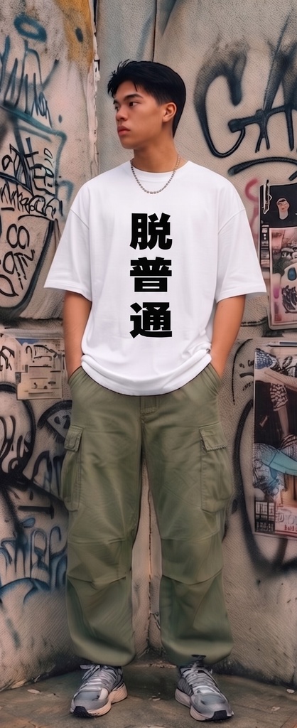 【原宿発】脱普通 Tシャツ / "Beyond Normal"