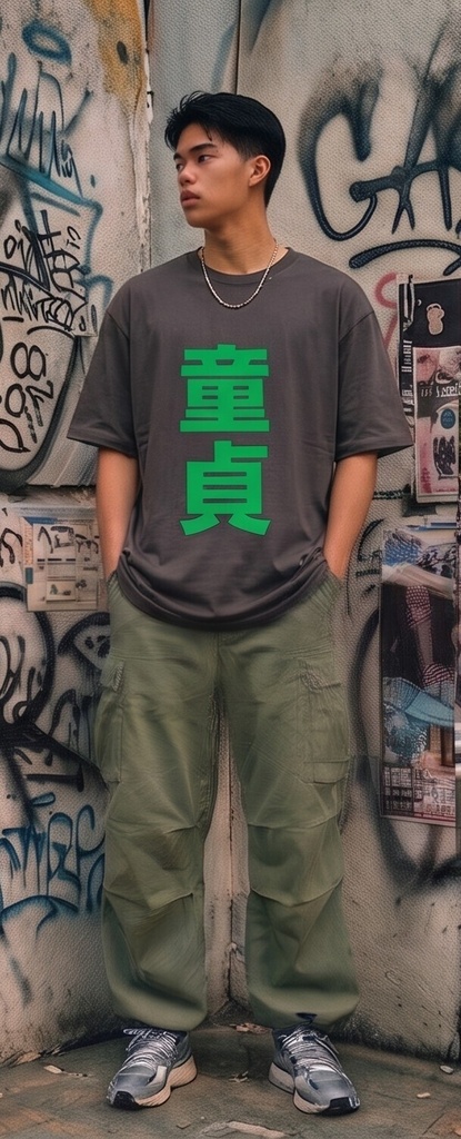 【原宿発】童貞 Tシャツ / "Virgin"