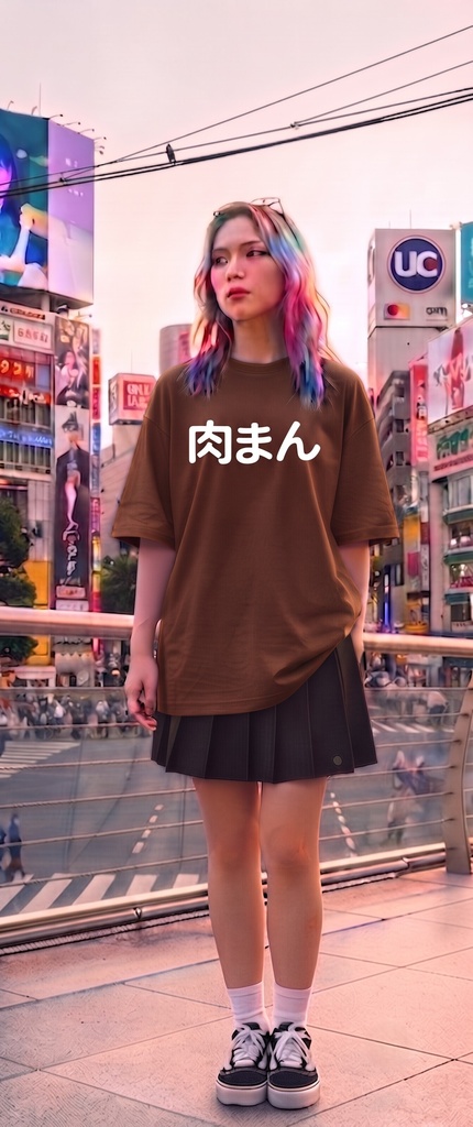 【原宿発】肉まん Tシャツ / "Meat Bun"