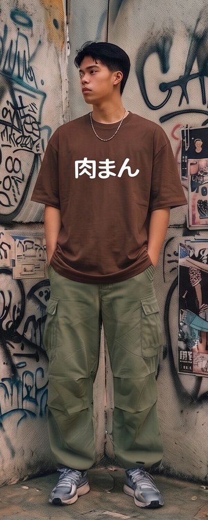 【原宿発】肉まん Tシャツ / "Meat Bun"