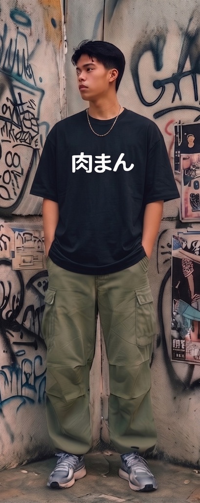 【原宿発】肉まん Tシャツ / "Meat Bun"