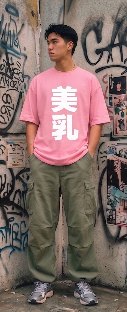 【原宿発】美乳 Tシャツ / "Beautiful Breasts"