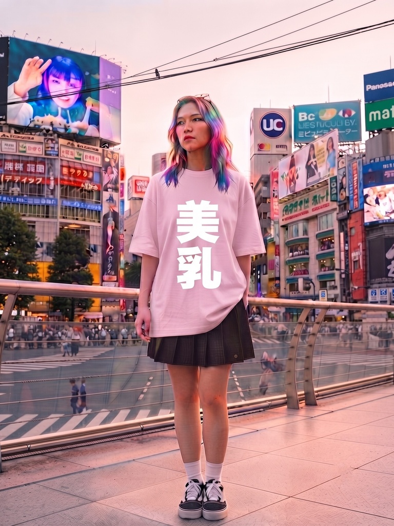 【原宿発】美乳 Tシャツ / "Beautiful Breasts"