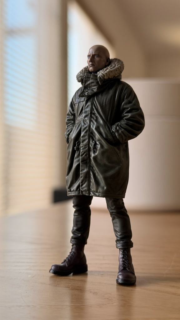06_MOD COAT SKIN'S 1/20|ミリタリー SF ジオラマ用 3Dプリント品