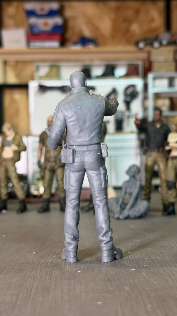 07_SQUAD LEADER 1/20|ミリタリー SF ジオラマ用 3Dプリント品