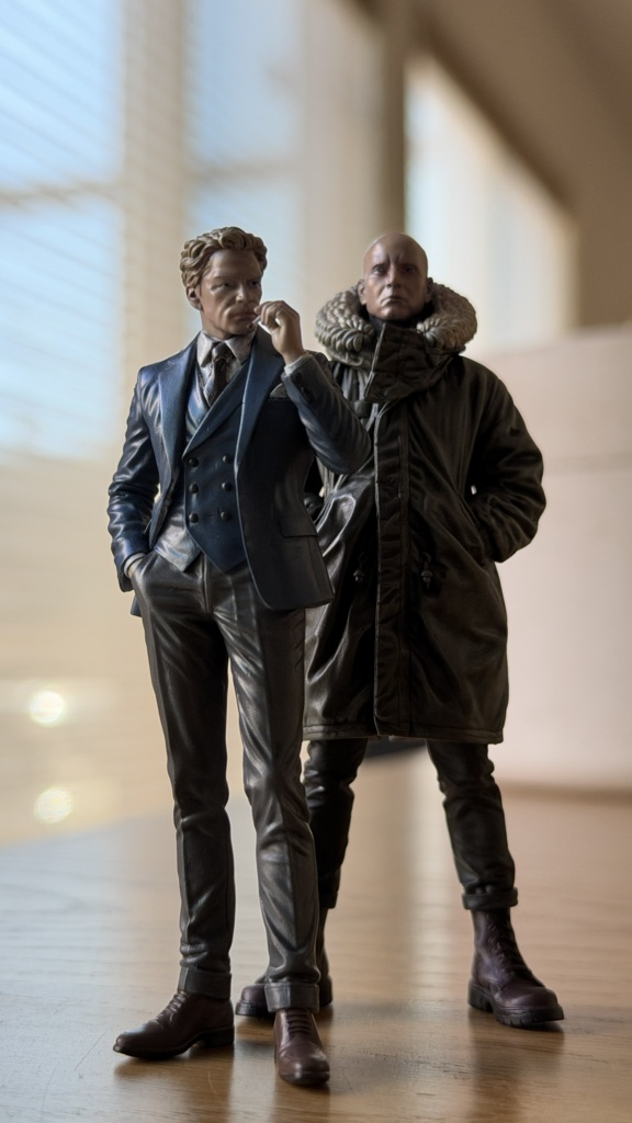 08_一服中の紳士 1/20|ミリタリー SF ジオラマ用 3Dプリント品