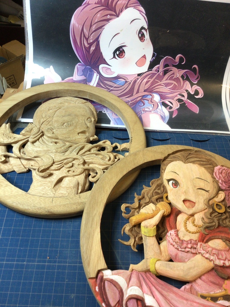 シンデレラガールズぽい樹木で木札 2/3