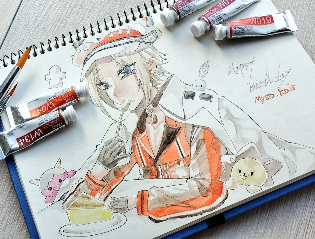 MystaRais 水彩原画