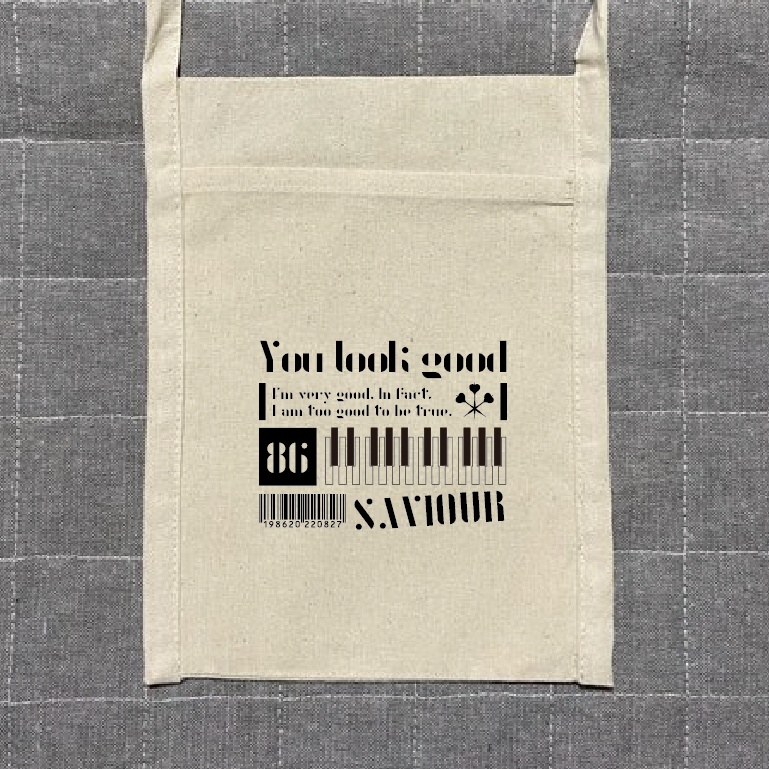 You look goodなRとHのお買い物サコッシュ