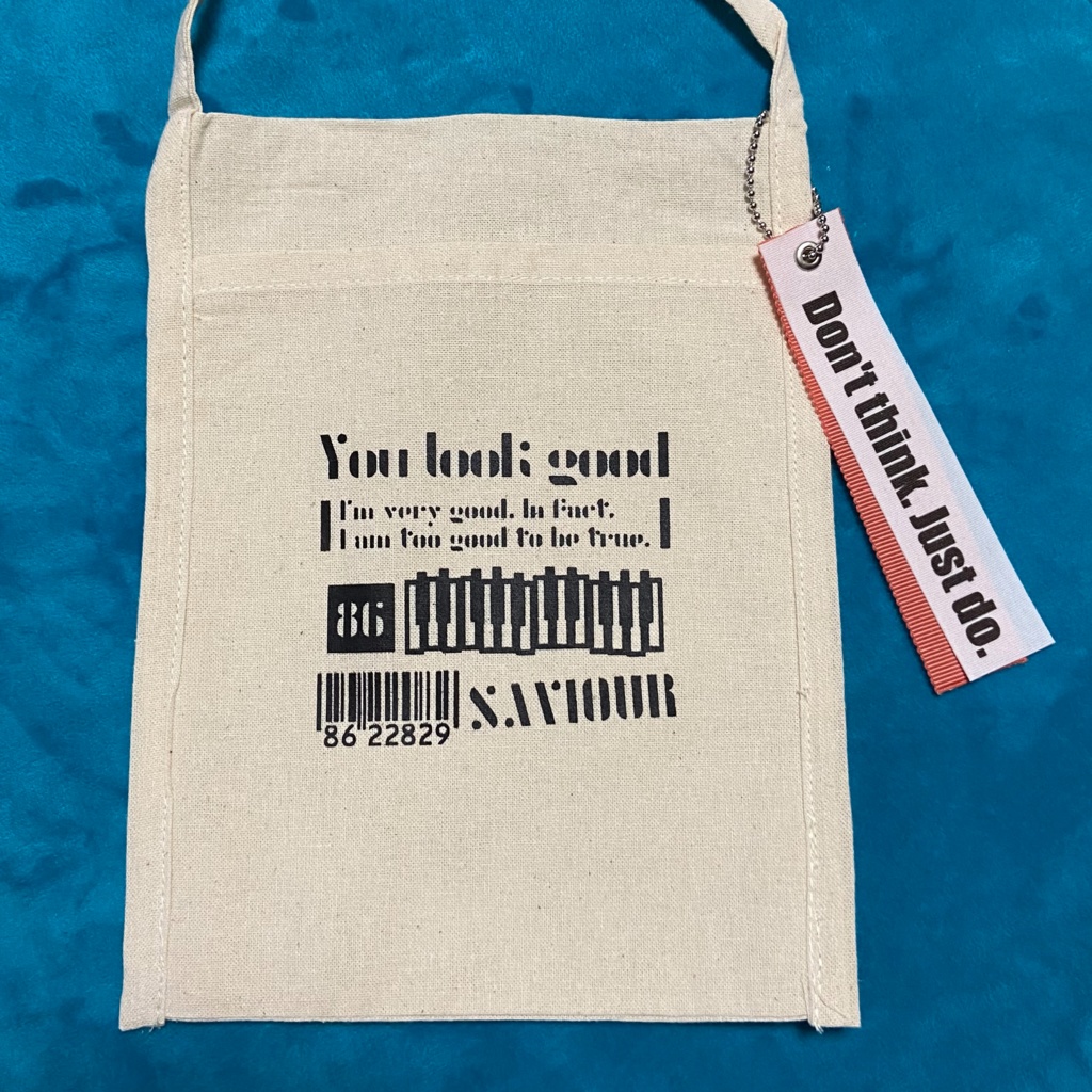 You look goodなRとHのお買い物サコッシュ