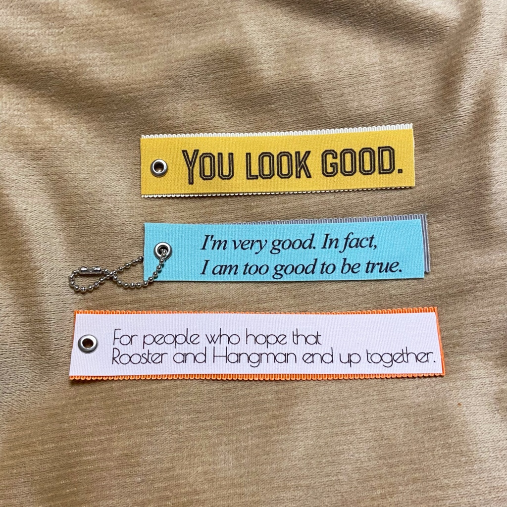 TGM概念 布キーホルダー全7種