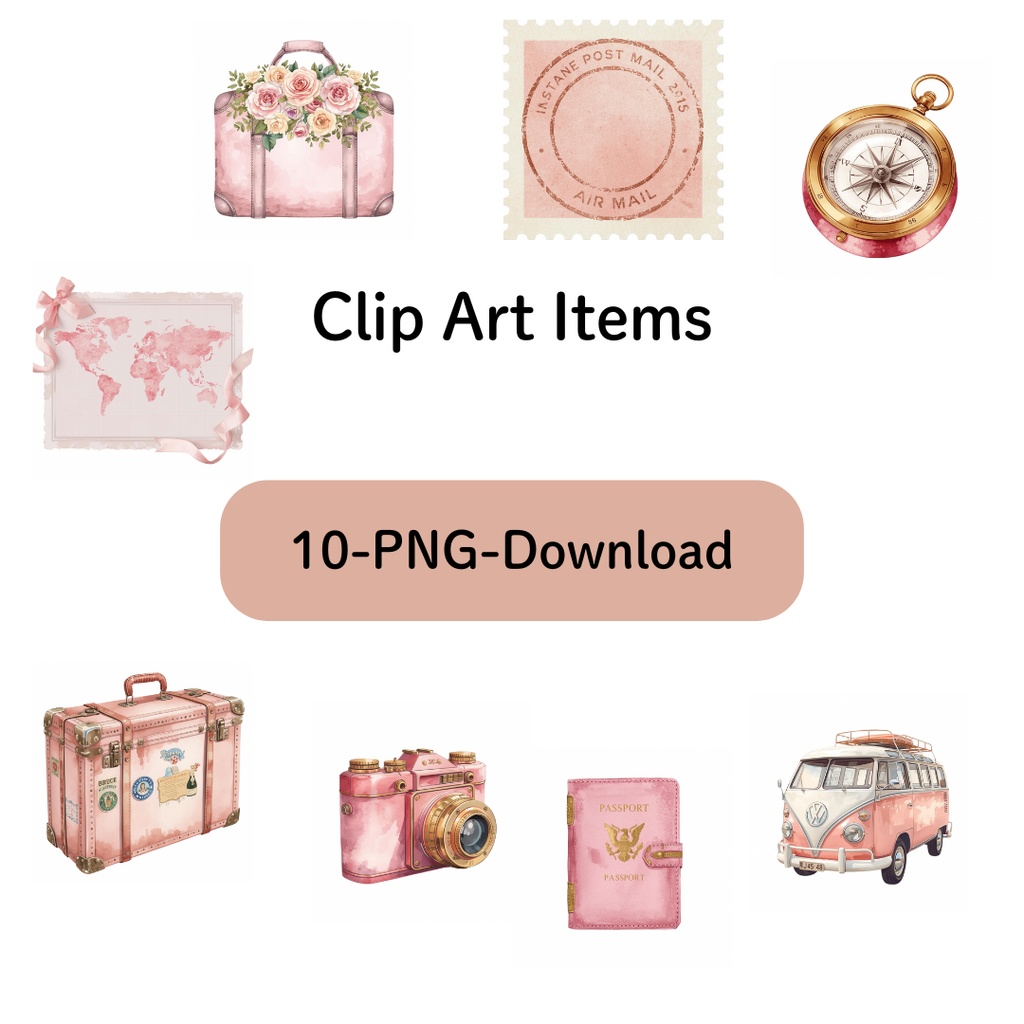 クリップアート10点セット