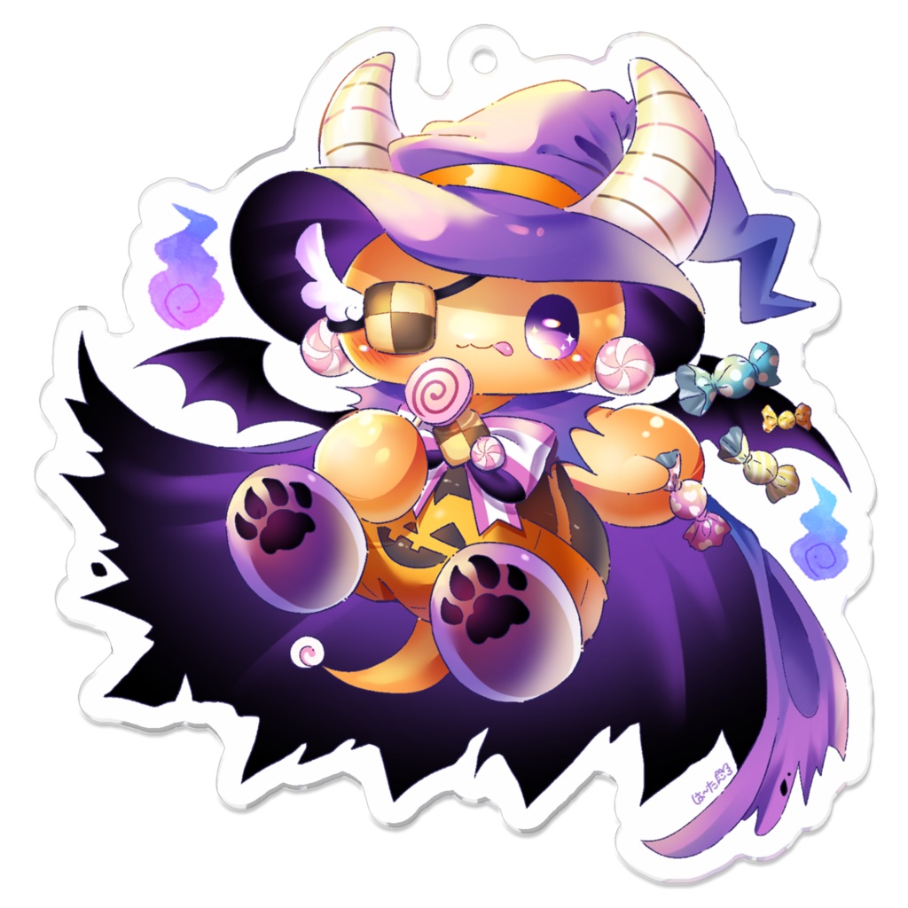 【ハロウィン期間限定】ハロウィンの妖精パァムム アクリルキーホルダー