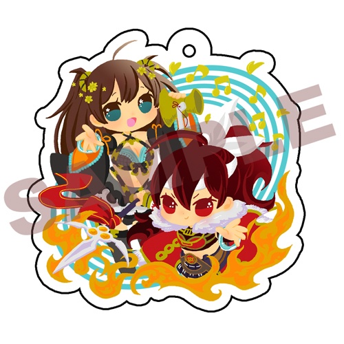真田丸&大坂城　アクリルキーホルダー
