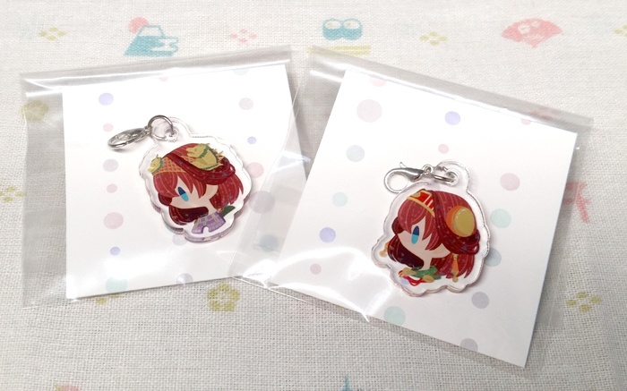 城娘アクリルチャーム