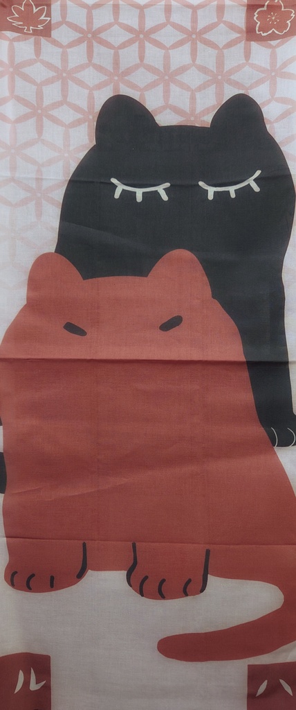 手ぬぐい(流花ねこ)