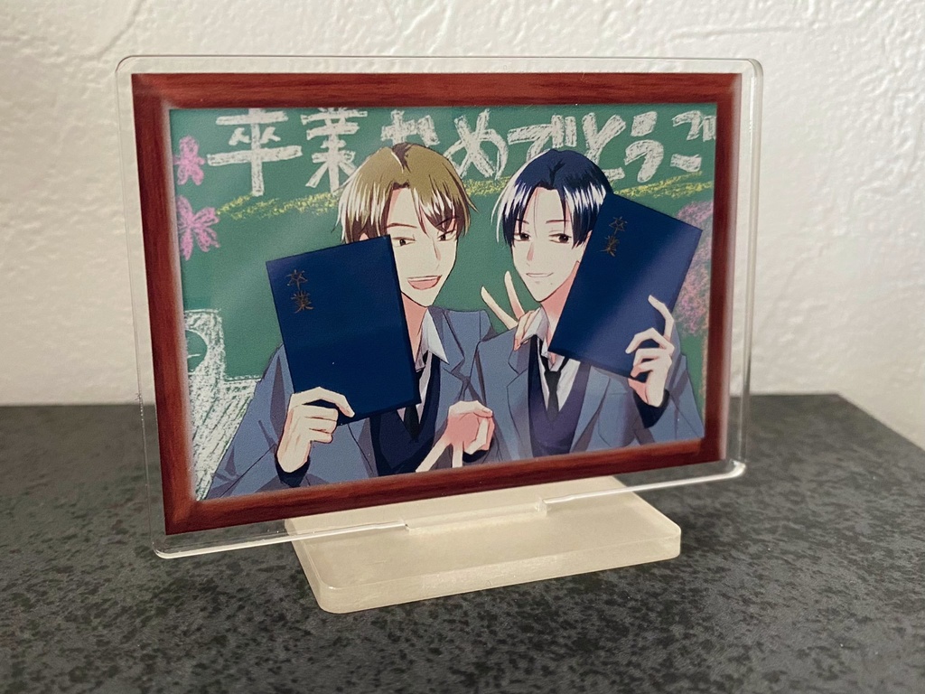 【創作BL】写真立て風アクリルスタンド