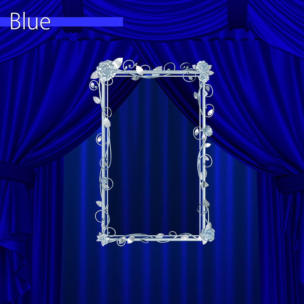 【Color curtain】配信用動画背景素材