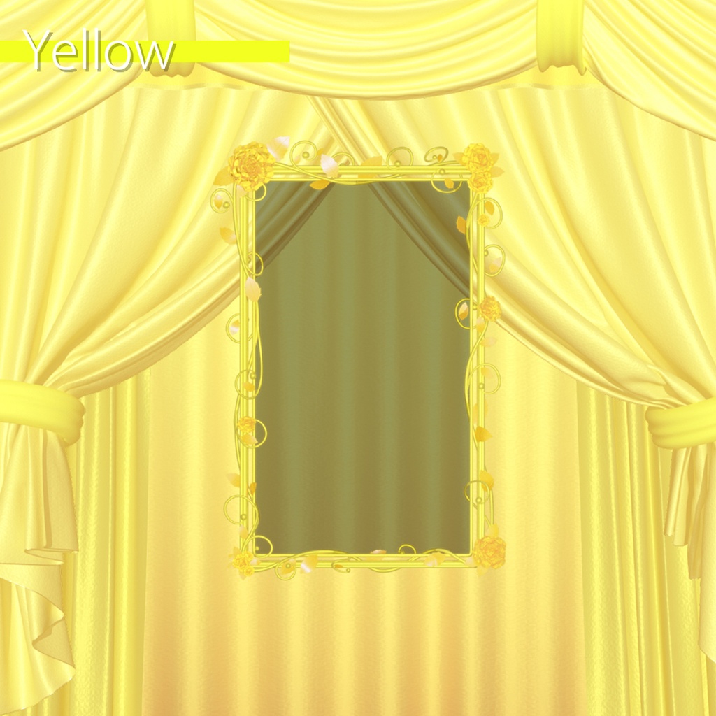 【Color curtain】配信用動画背景素材