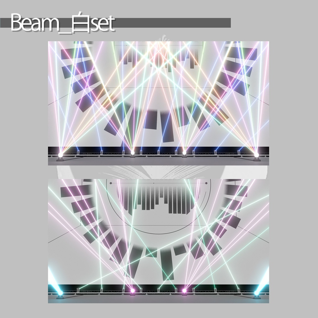 【livestage -Beam-】配信用動画背景素材