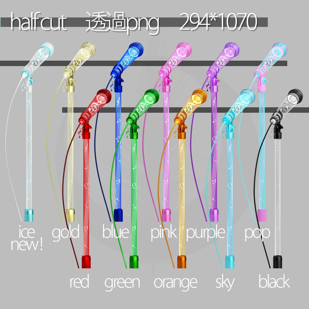 配信用小物素材 【Note Mic】ver2