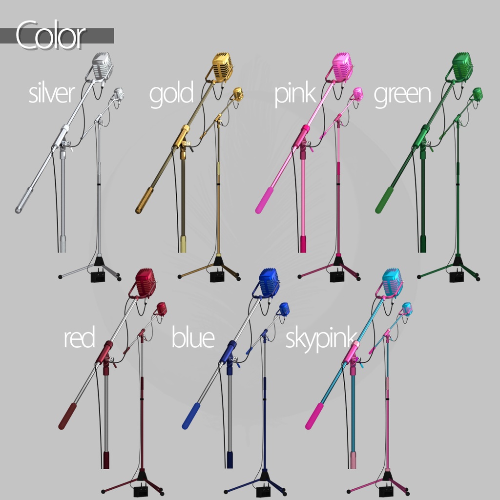 配信用小物素材 【 Mic 】