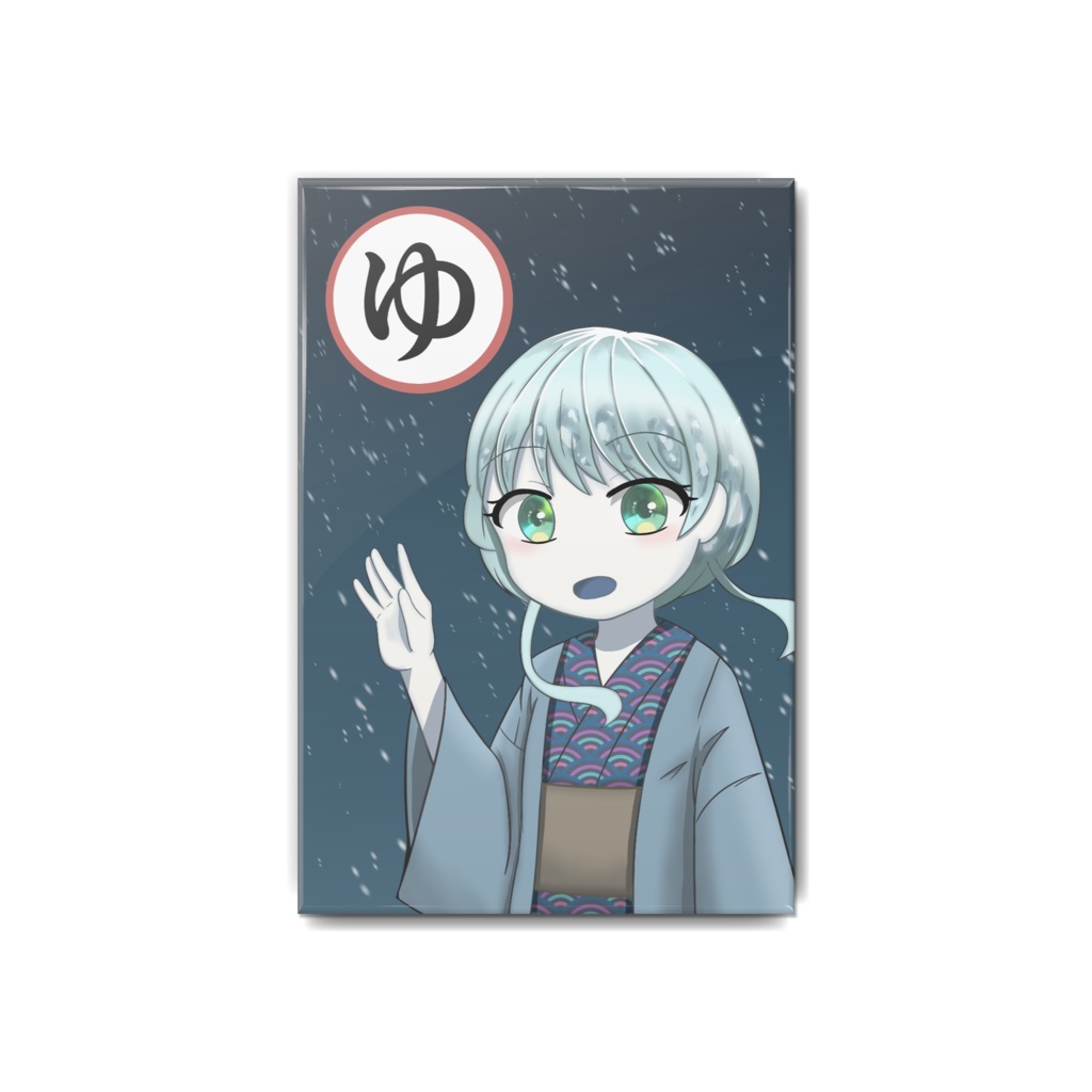 かるた風缶バッジ