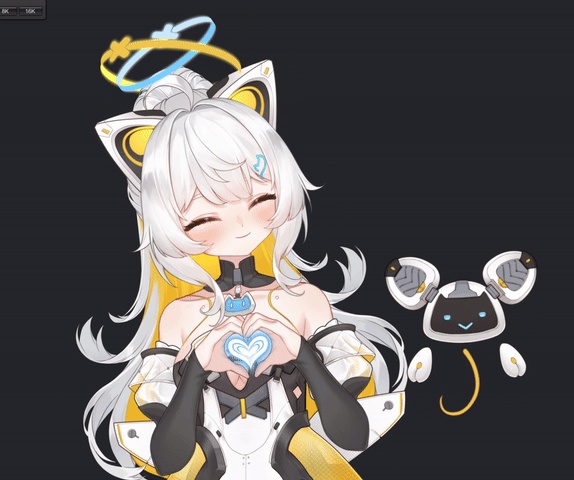 【live2d vtuber model】神白倪菱