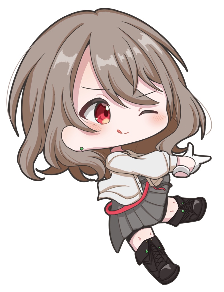 朝霧 朋江　ミニステッカー