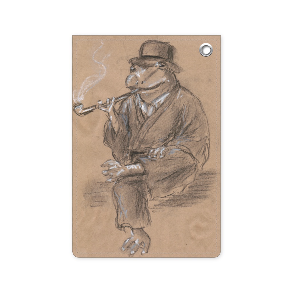 きせるかえるパスケース