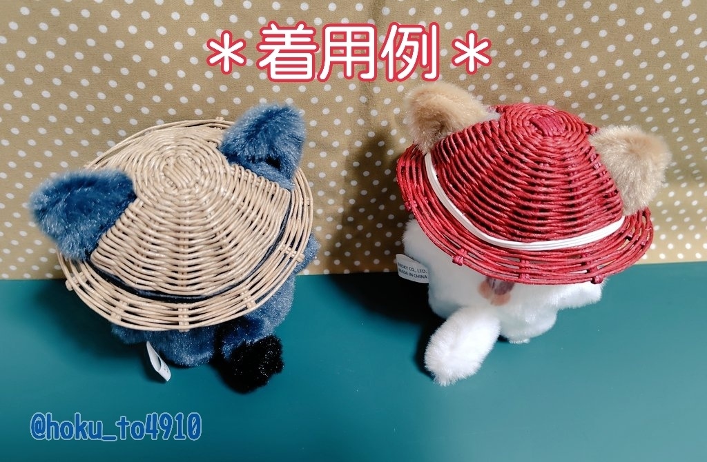 【ちみけも👒耳穴ありver.】お帽子