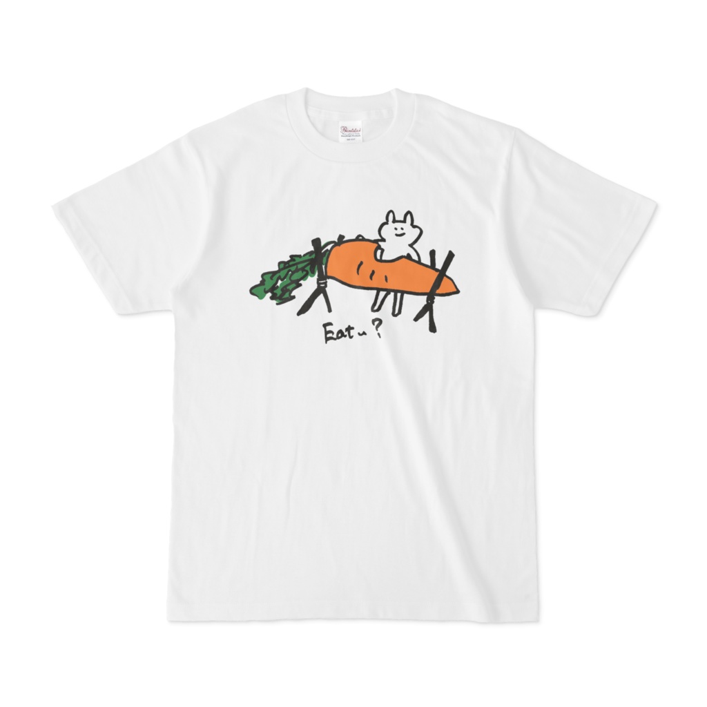うさぎさんTシャツ(Eat)