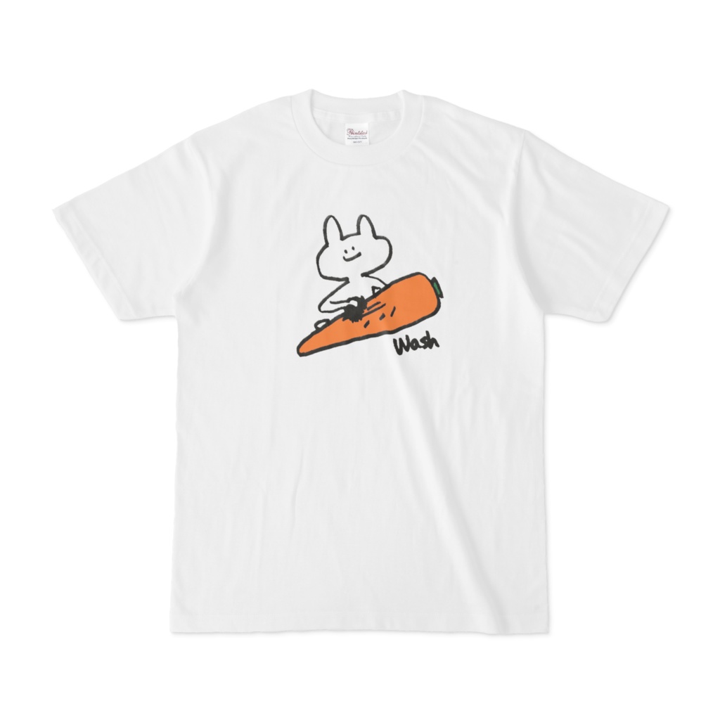 うさぎさんTシャツ(Wash)