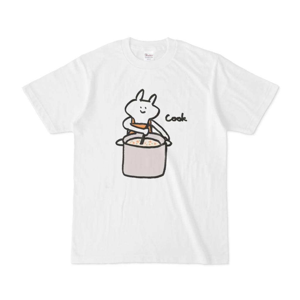 うさぎさんTシャツ(Cook)