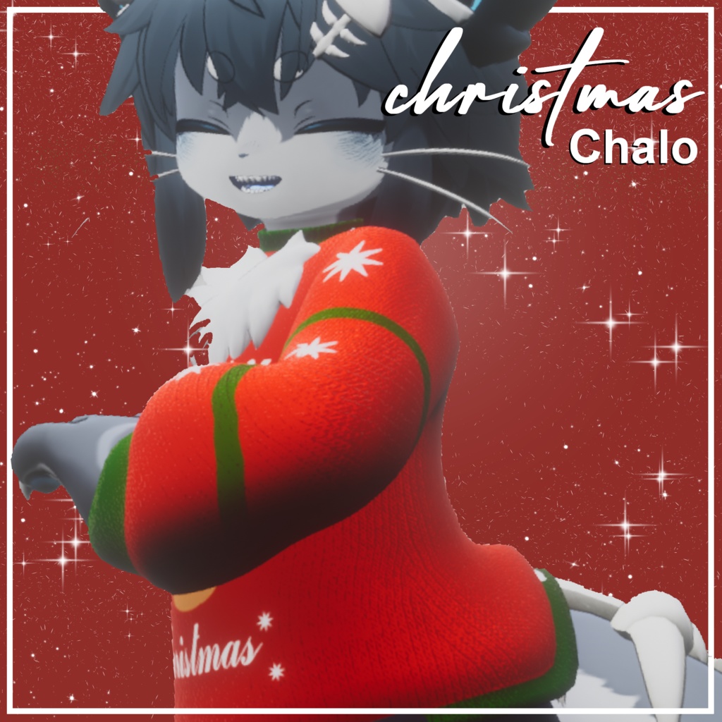 Chalo 🎄 Christmas Clothes 🎅 ugly sweater【シャロくん用】
