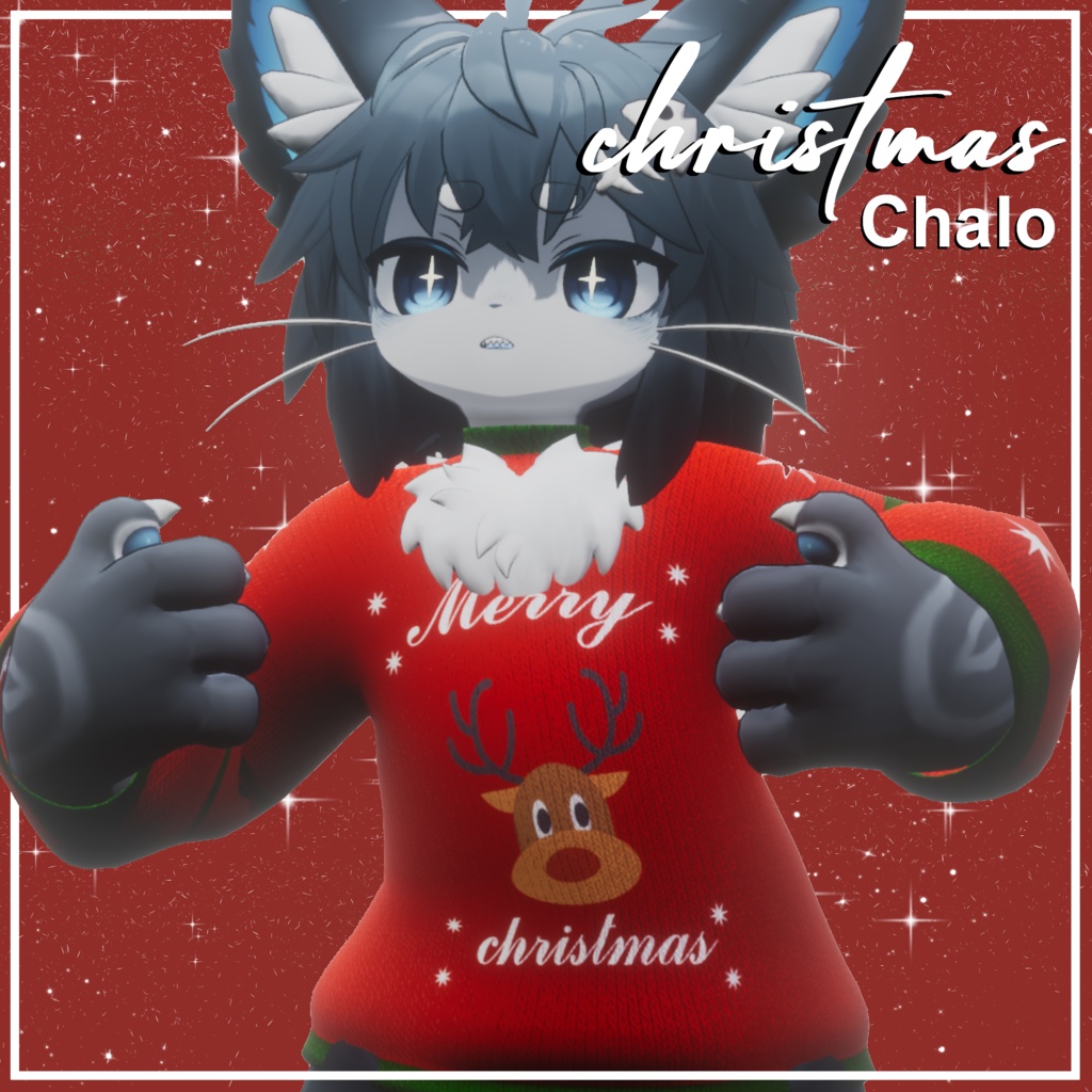 Chalo 🎄 Christmas Clothes 🎅 ugly sweater【シャロくん用】