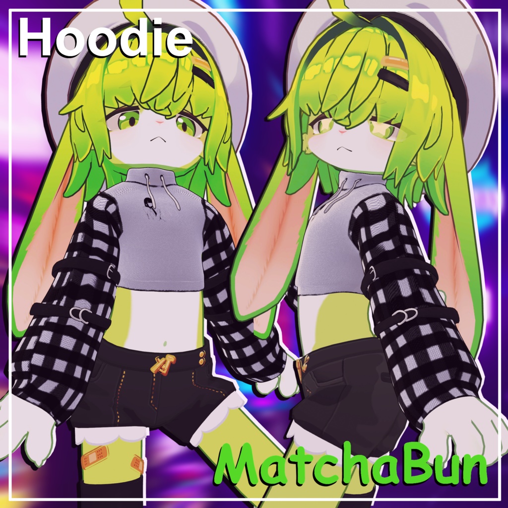 🐇Hoodie🐰【MatchaBun/ マッチャブン】