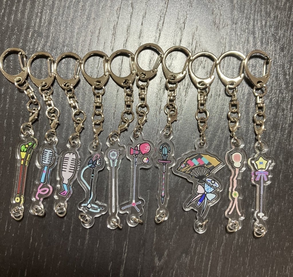 マジカルミライ持ち物連結アクキー
