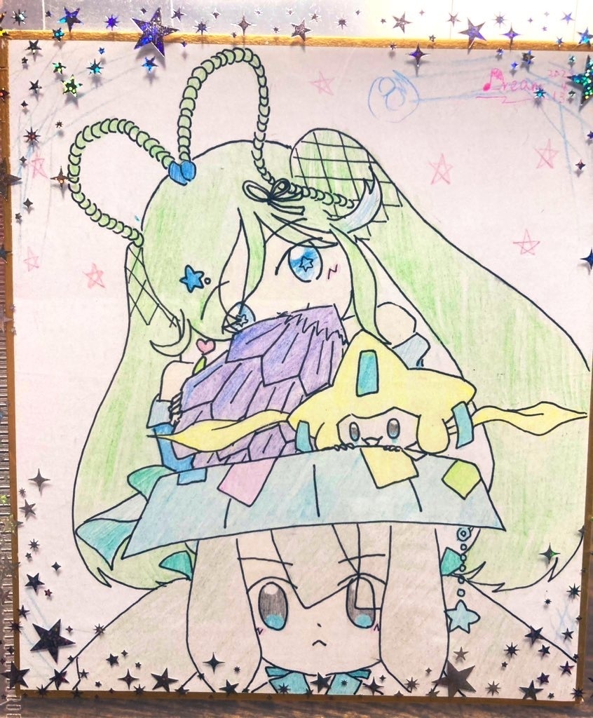 【色紙】マジミラ2025&ポケミク鋼