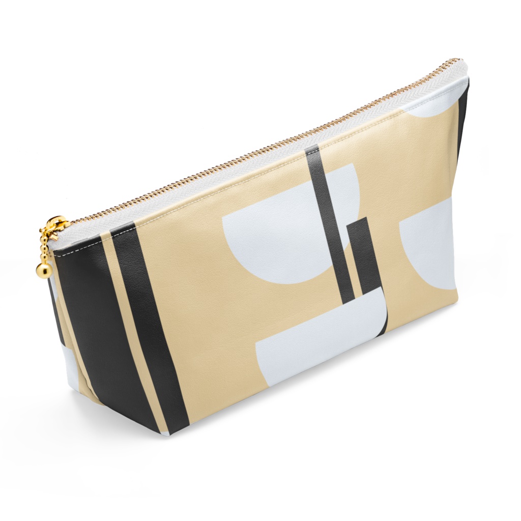 台湾特有種ヤマムスメ柄 ポーチ(黄)