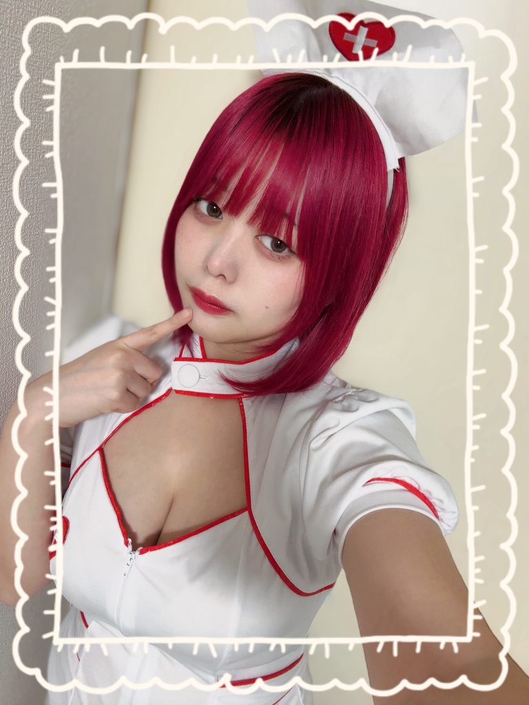 【数量限定】赤髪ナースランダムチェキ🍓