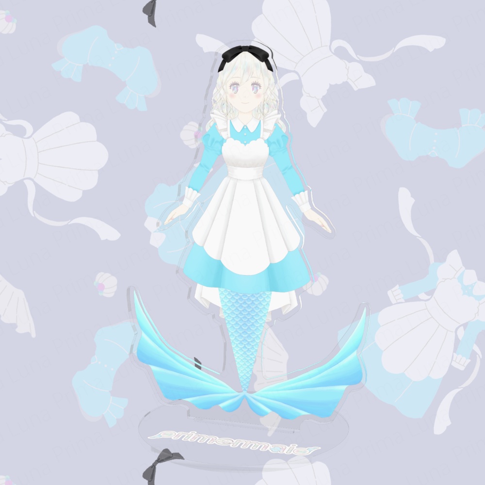 アクリルフィギュア(エプロンドレス)