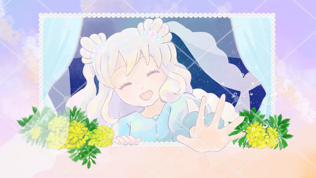 【配布】デスクトップ壁紙（描き初め2026）