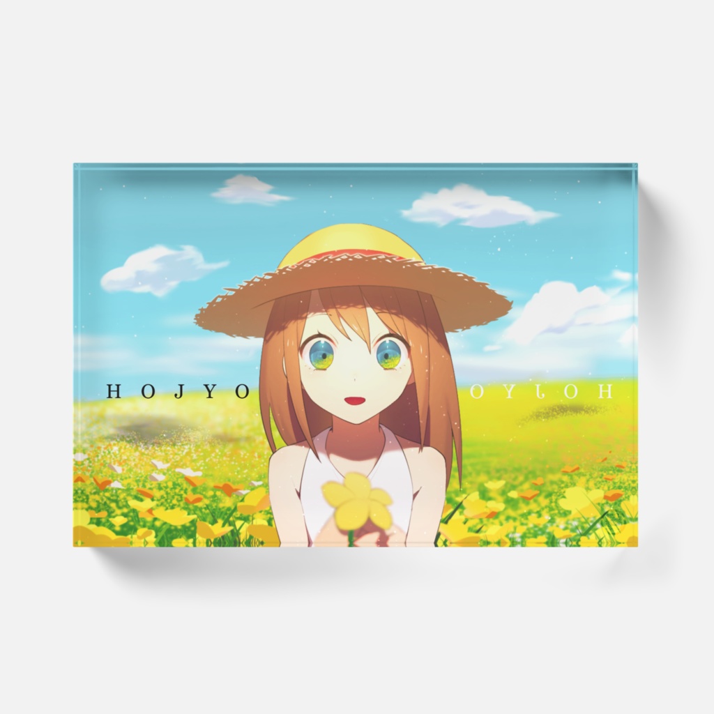 超獣戯画オリジナルアニメ『豊饒』アクリルブロック【第一弾超獣戯画グッズ】