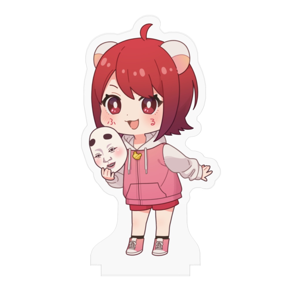 ふるくまアクリルフィギュア【第一弾超獣戯画グッズ】