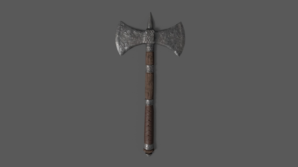 中世の戦斧 - Medieval Battle Axe
